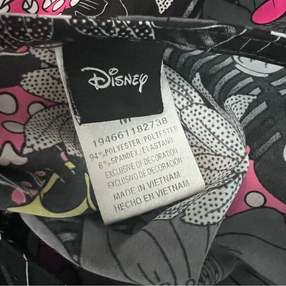 Disney Minnie Mouse Medical Scrub Top Size M - Picture 4 of 6